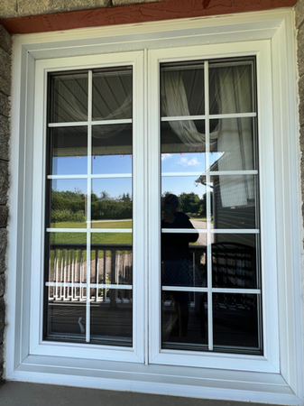 Window cleaning after
