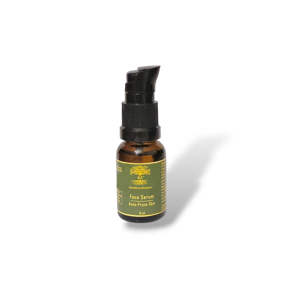 Thumbnail: ALT Acne-Prone Face Serum, ombre pump glass bottle with jojoba and grapeseed