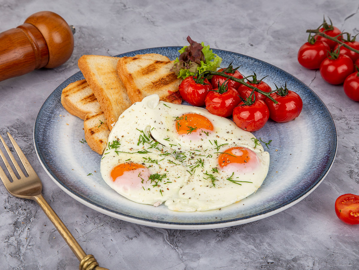Arranged Food and Objects