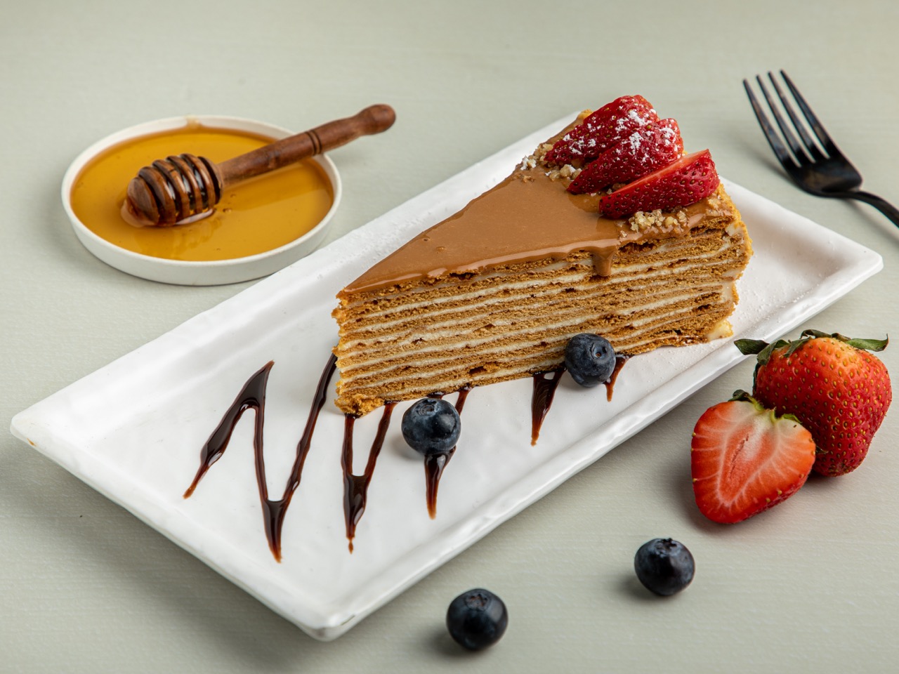 Arranged Food and Objects