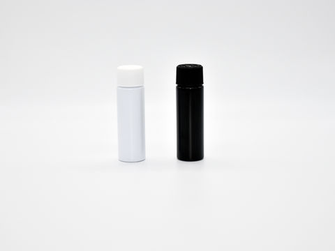3.5 inch 30ml PET plastic tubes with child resistant caps for cannabis