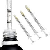ClickDose Compliant Oral Syringe Dosage Dispensing Devices