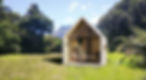 Double pitch garden office or studio