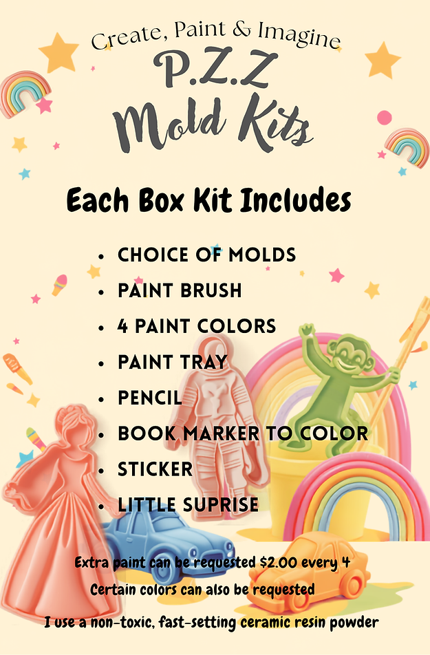 Paint, Create & Imagine kits