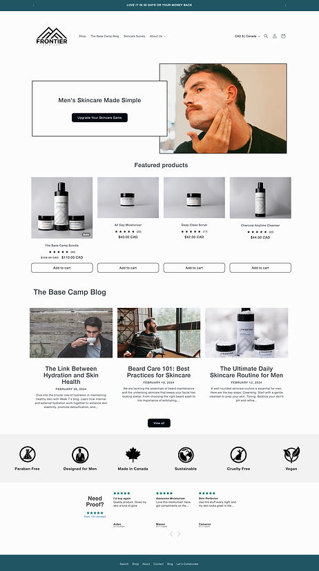 Frontier Old Website.jpg