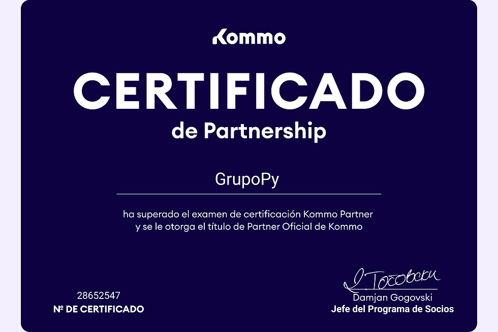 PARTNER DE kOMMO
