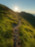 Path up mountain