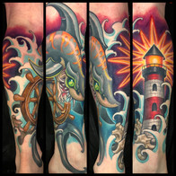 Tattoo by Brandon Schultheis - BlackSails Studio