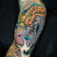 Tattoo by Brandon Schultheis - BlackSails Studio