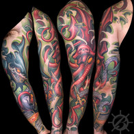 Tattoo by Brandon Schultheis - BlackSails Studio
