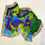 Thumbnail: NATURE FREEZE MOMENT SCARF 70 x 70 cm