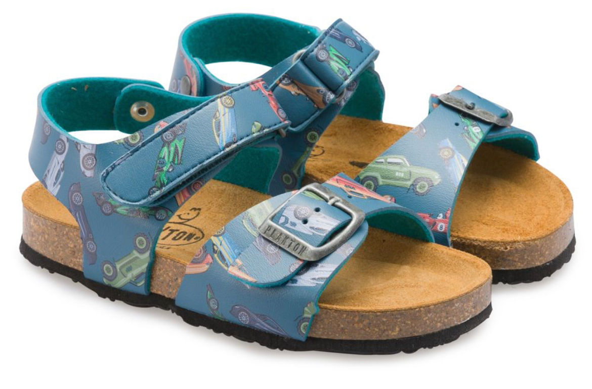 סנדל סקוצ׳ כחול מכוניות