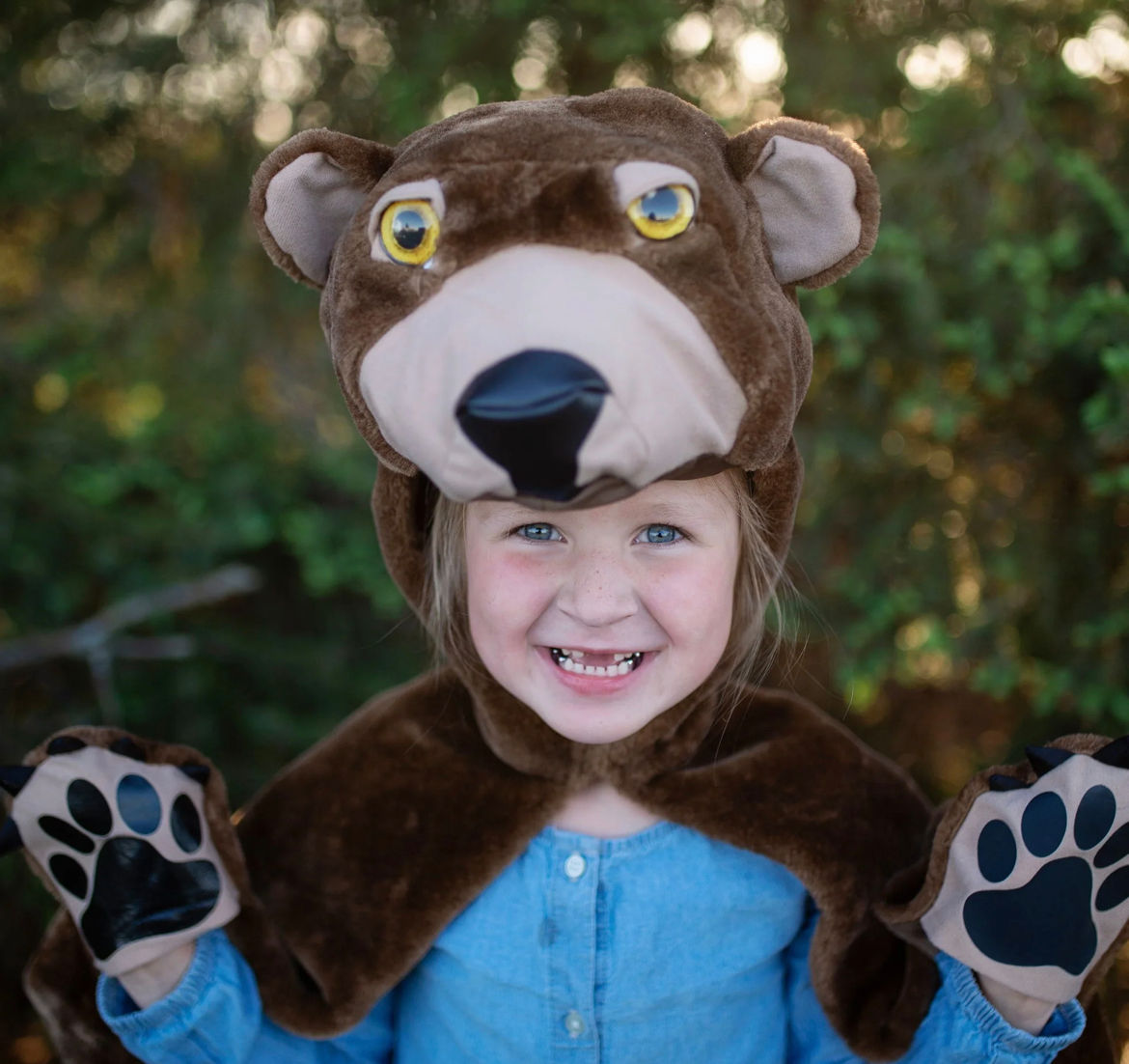 תחפושת דב מידה 2-3