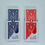 Thumbnail: Marked Playing Card Bicycle Design Set of 2 (Blue & Red) / SPY Mark Bicycle Card