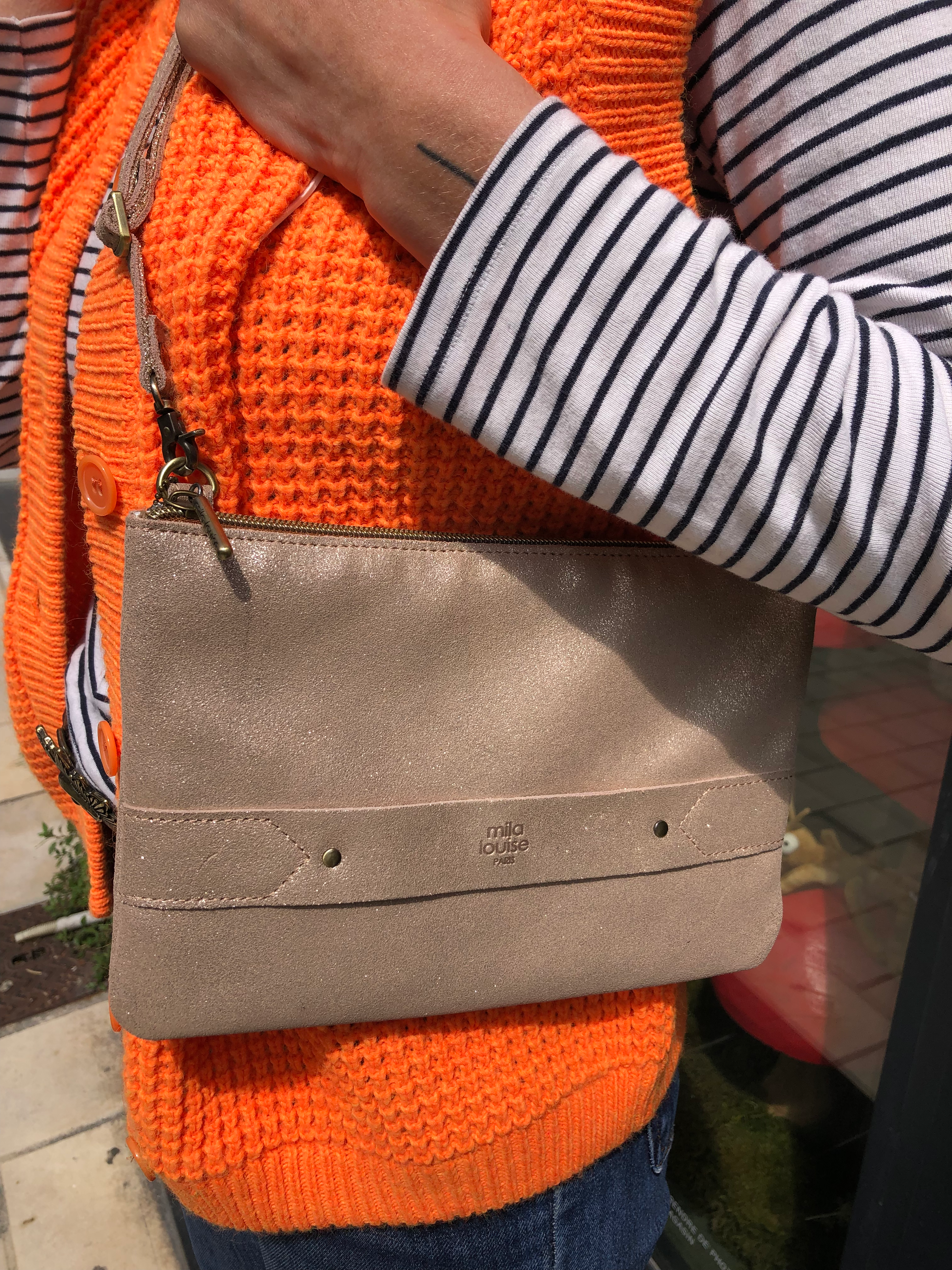 Sac pochette NINA X ( 5 coloris )