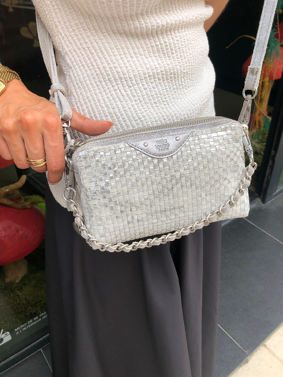 Miniature : Sac MAMA XS tressage ( 3 couleurs )