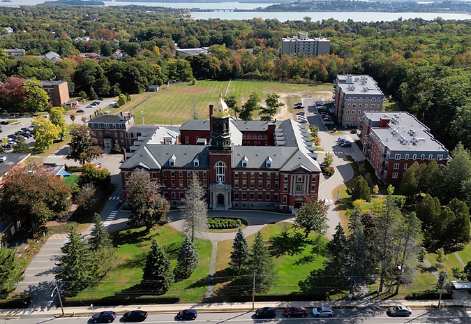 Stevens Square-Campus Aerial and Water
