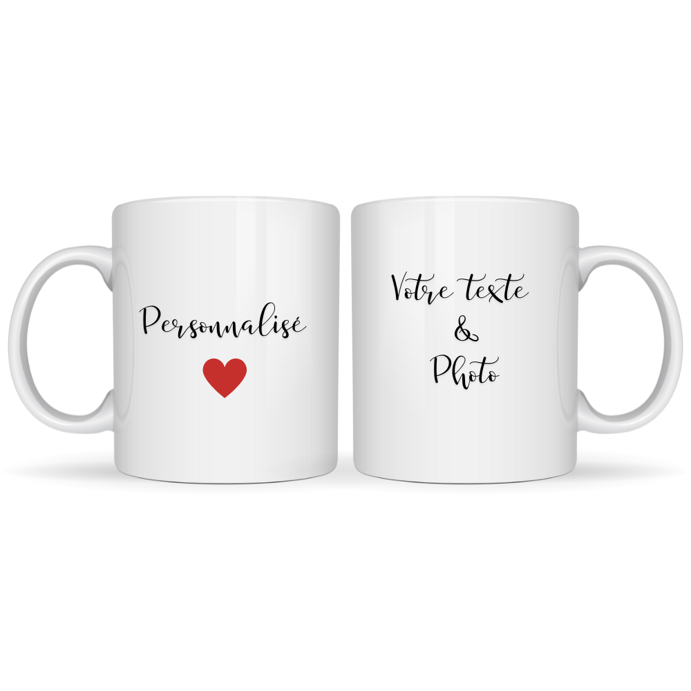Mug personnalisable