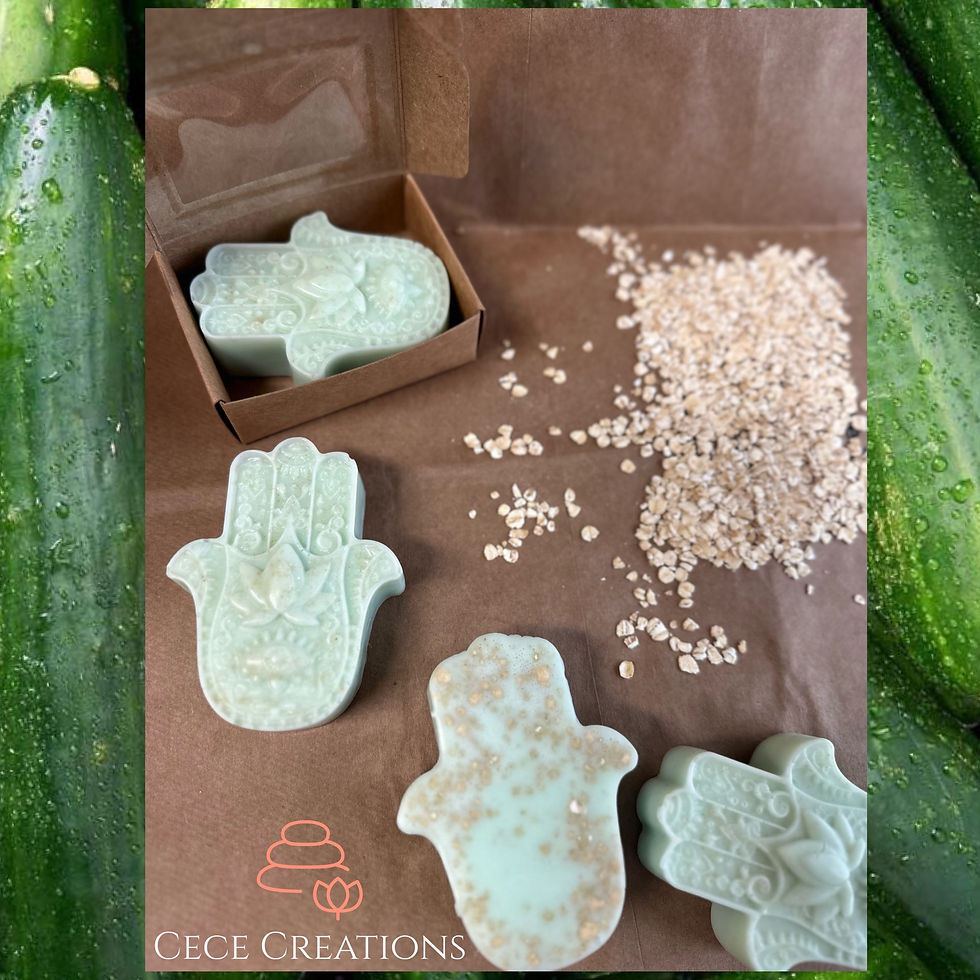 Thumbnail: AVOCADO CUCUMBER OATMEAL SOAP 