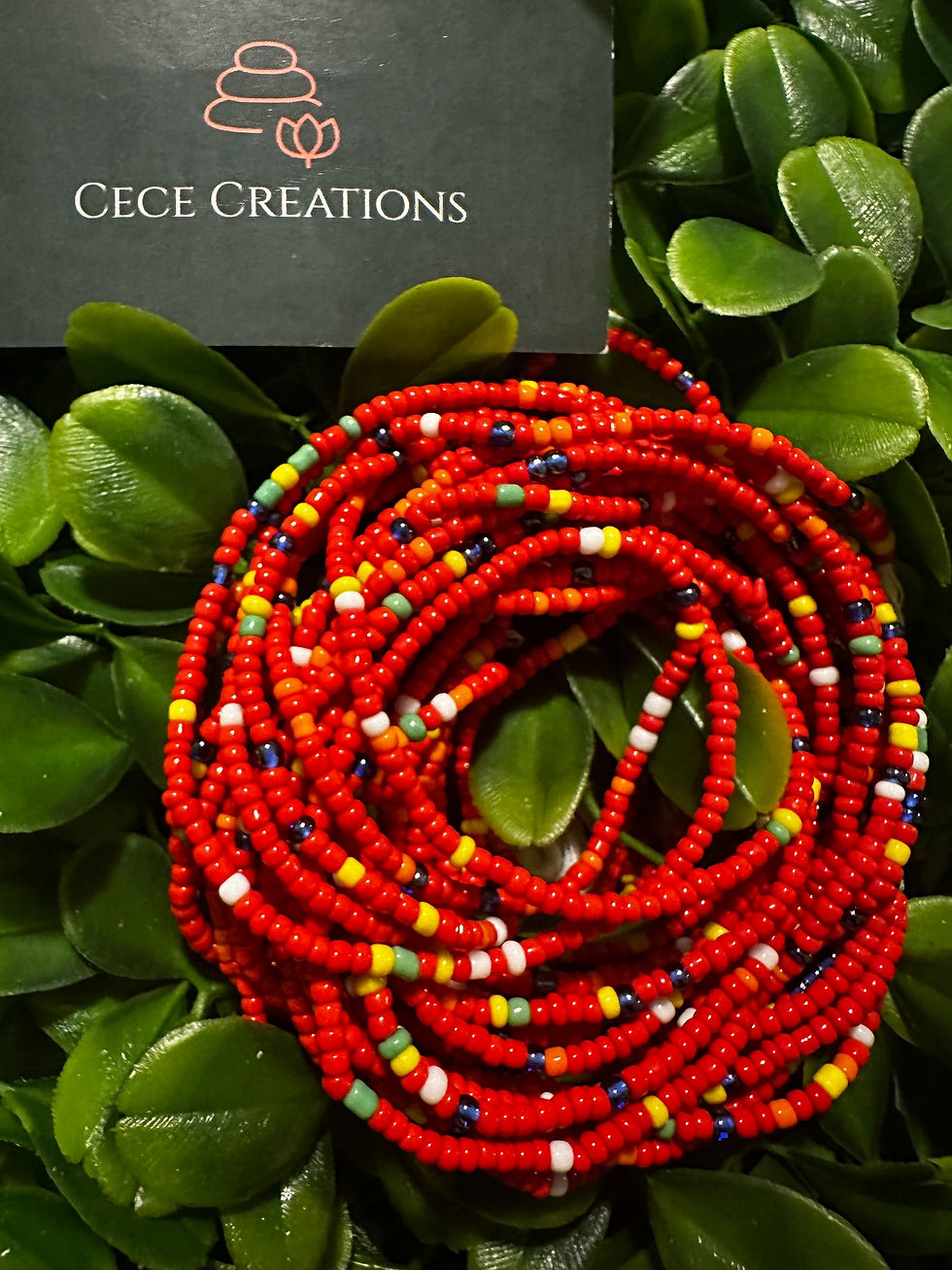 Thumbnail: sexy red waistbeads
