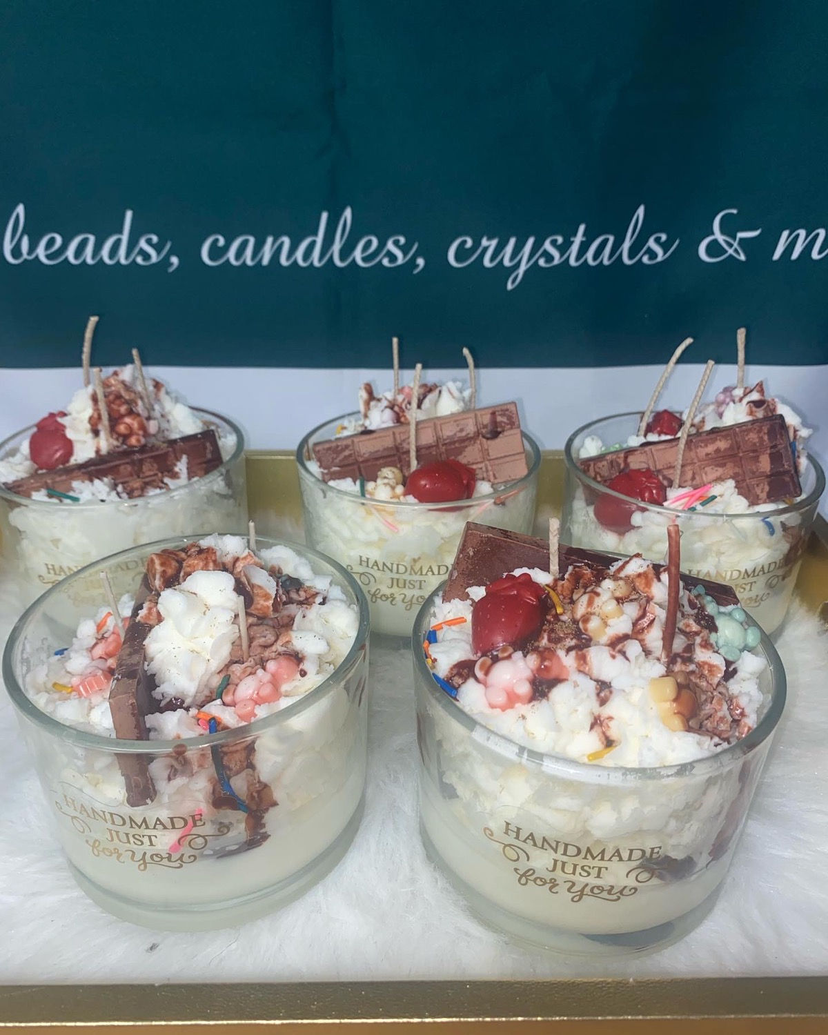 Sundae candles