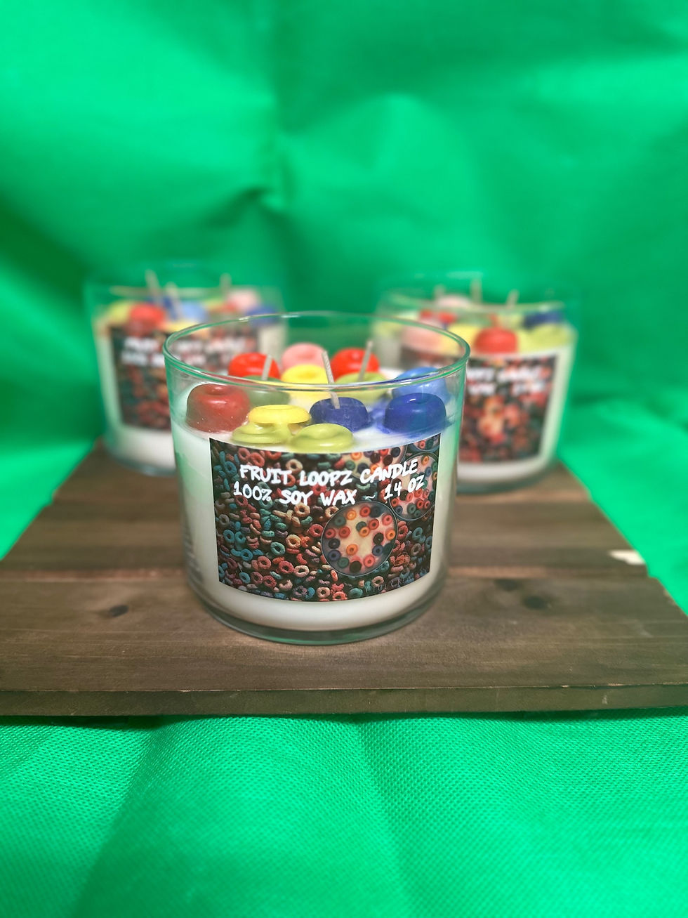 Thumbnail: Fruit loopz cereal candle