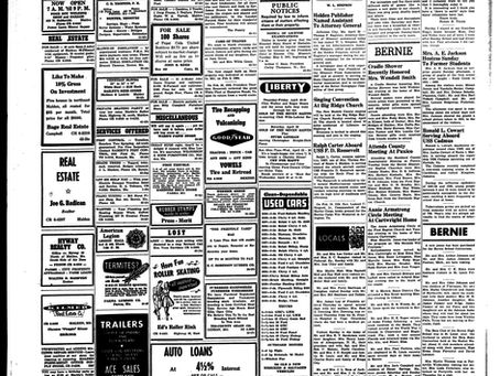 April 20, 1961 - David's Doings