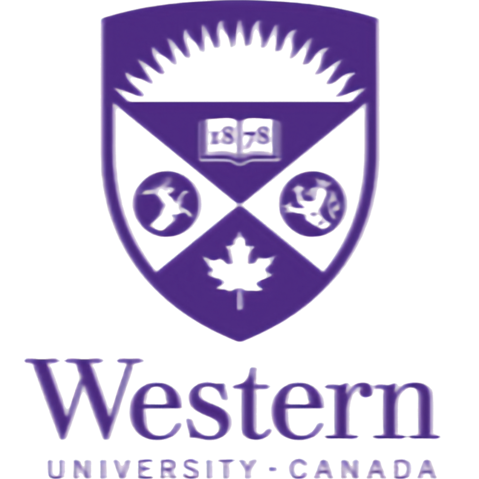 Logo of Western University, Canada.