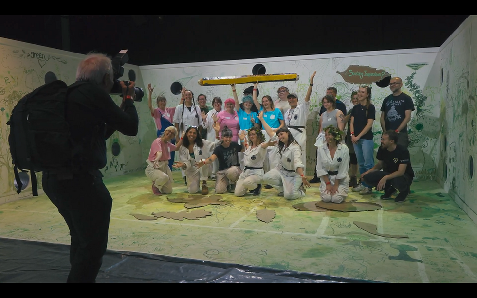 The MEGA Drawing Box in the Park