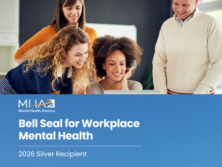 Bell Seal 2026, Mental Health America recognition
