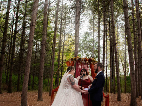 Brianna and Christian's Woodland Wedding 