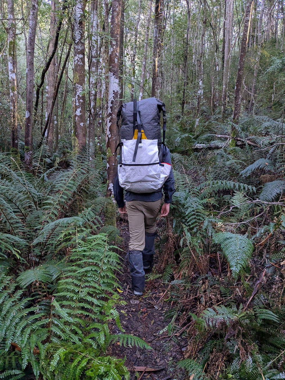 The Beast (110L) with Solid Ultra 800 Side Pockets and Back Pouch, Paddle Attachment and Hip Belt Zi