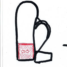 Stretch Mesh Side Pouch