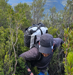 Scoparia Designs pack in Tasmanian Scrub