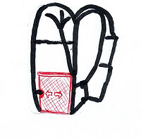 Stretch Mesh Side Pockets