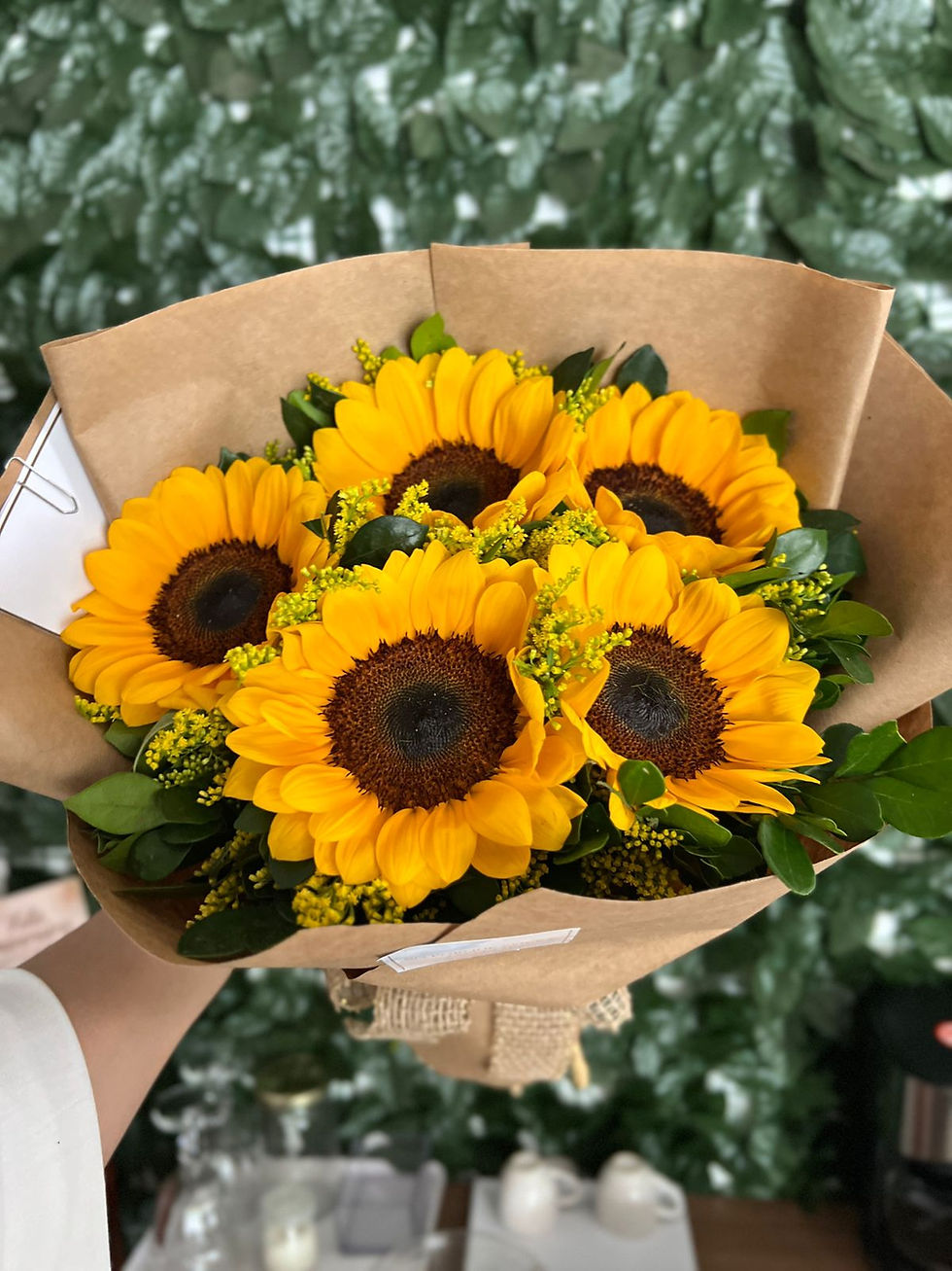 Miniatura: Buquê de Girassóis