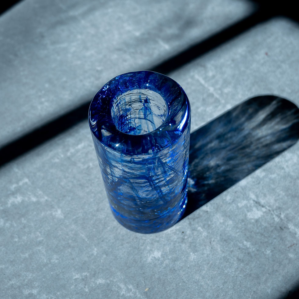 サムネイル： Vintage West German crysytal glass Vase