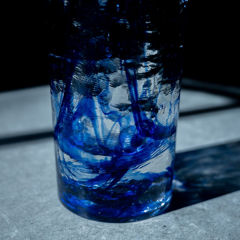 サムネイル： Vintage West German crysytal glass Vase