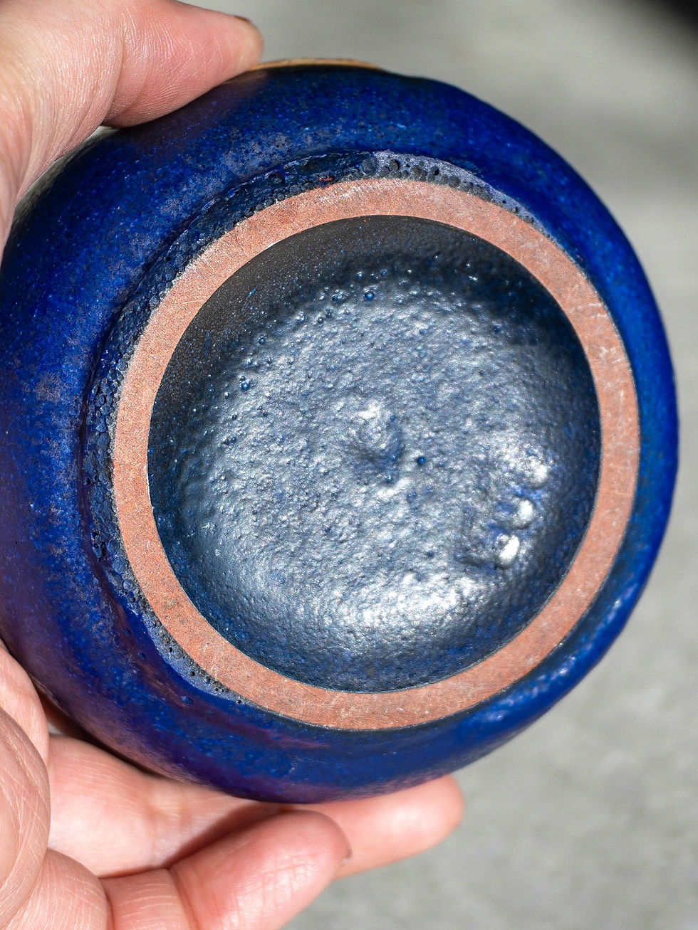 Thumbnail: Ruscha Keramik Fat Lava Vintage Flower Vase