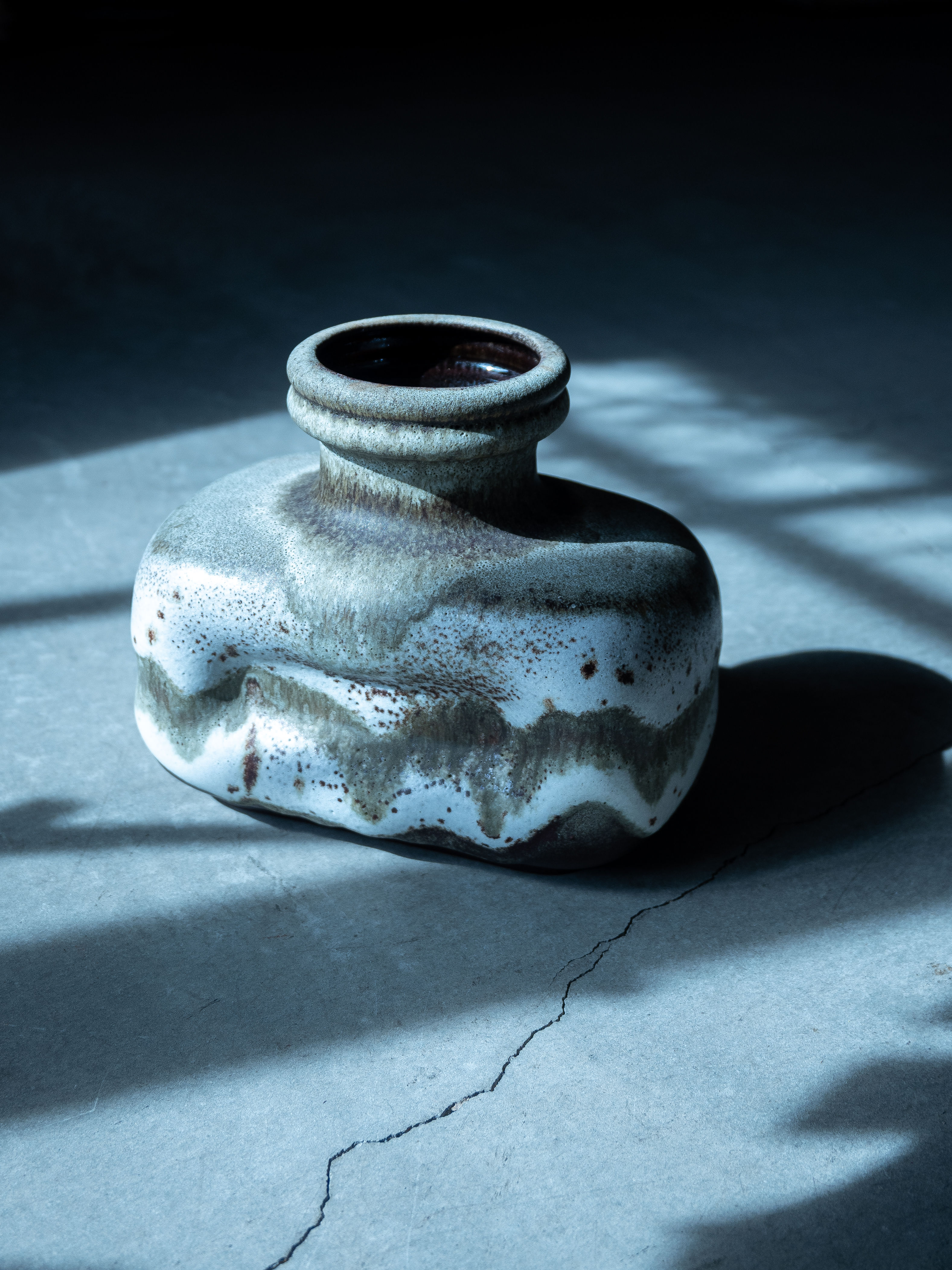 Vintage STEULER KERAMIK Fat Lava Vase