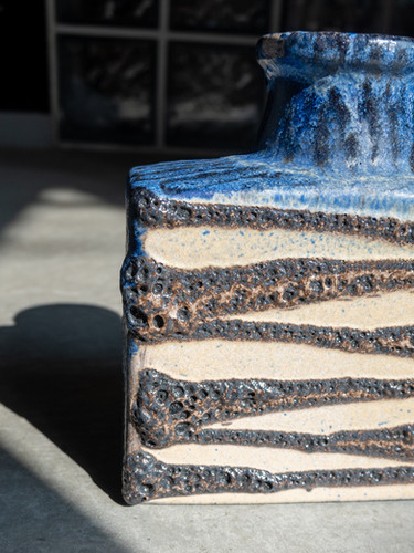 Scheurich Keramik Fat Lava Vintage Flower Vase | 阿佐ヶ谷