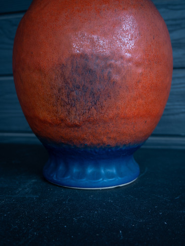 L size Vintage DUMLER & BREIDEN Fat Lava Vase | 阿佐ヶ谷