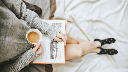 Reading with Coffee