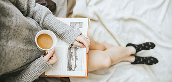 Reading with Coffee