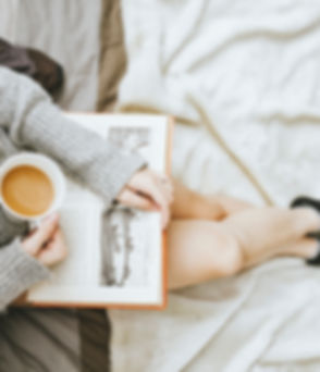 Reading with Coffee