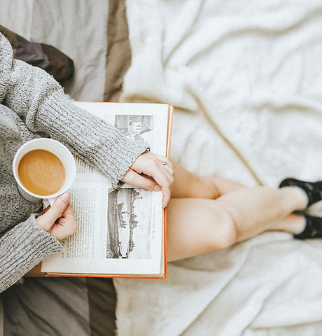 Reading with Coffee