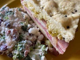 NEW ORLEANS MUFFULETTA SANDWICH