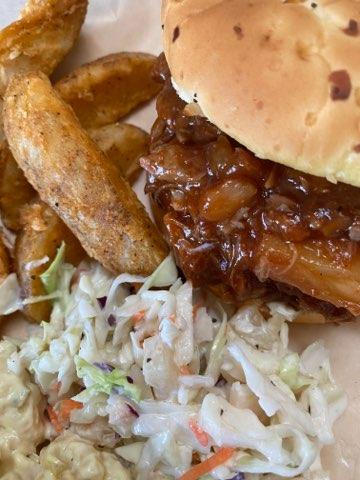 BBQ Pulled Pork Sandwich
