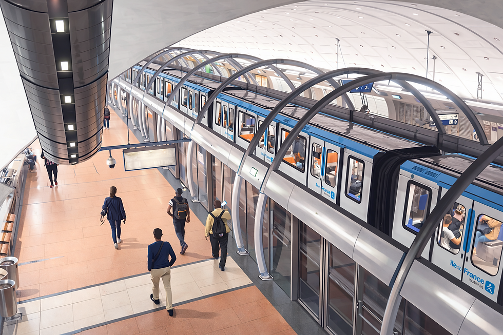 発展中のパリの無人運転地下鉄©️Allo France JP