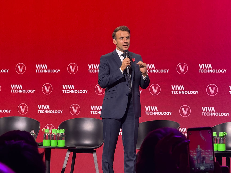 vivatech カンファレンス大統領